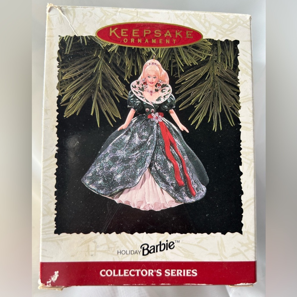 Vintage Holiday Barbie dated 1995
